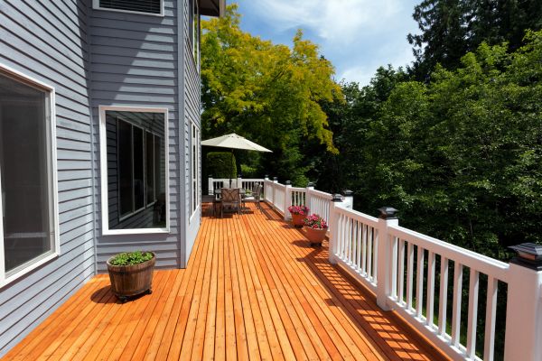 Cedar Deck Construction in Prescott Valley