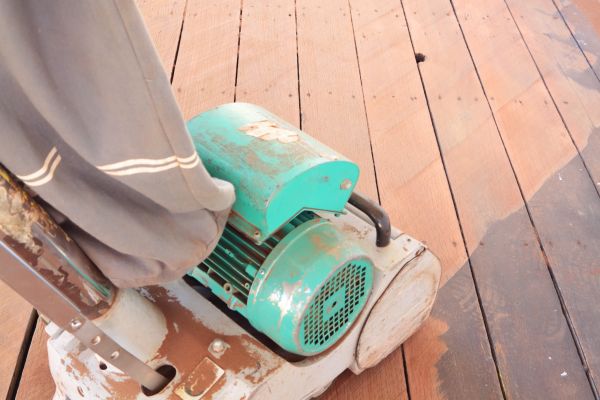 Cedar Deck Sanding in Prescott Valley