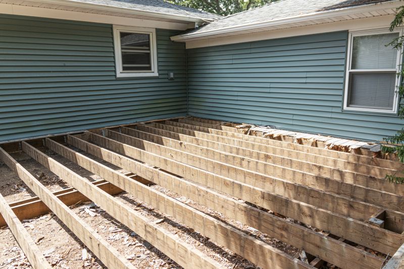 Cedar Deck Installation